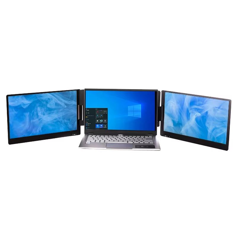 Factory Wholesale Dual Triple Display FHD Screen 14 Inch Laptop Monitor 1080P Dual Screen Laptop Monitor Dual Screen Display